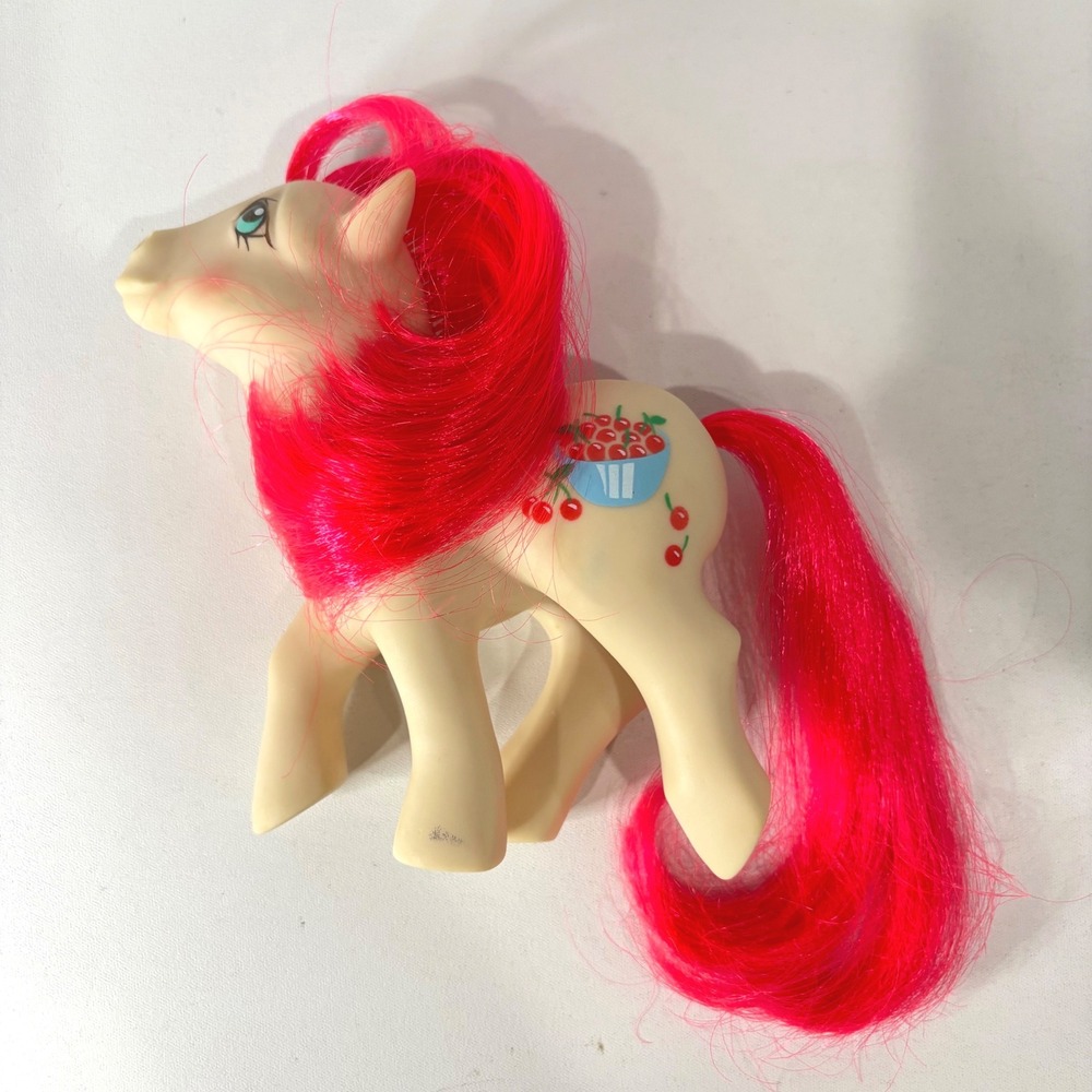 Vintage 1984 My Little Pony Cherry Treats Sweetberry MLP G1 Hasbro Hong Kong